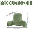Huge ! Plush Memory Foam Big Backrest Cushion Reading Lumbar Support