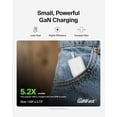thumbnail image 4 of Cargador de pared Belkin BoostCharge Pro 65W Dual USB-C GaN blanco, 4 of 7