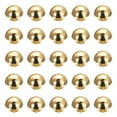 thumbnail image 1 of Uxcell 25 Pcs Remaches Redondos, Remaches Decorativos de Metal de 15mm, Dorado, 1 of 6