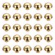 thumbnail image 1 of Uxcell 25 Pcs Remaches Redondos, Remaches Decorativos de Metal de 15mm, Dorado, 1 of 6