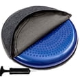 thumbnail image 2 of bintiva Inflated Stability Wobble Cushion with Removable Washable Overlay Including Free Pump/Exercise Fitness Core Balance Disc, 2 of 4