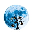 thumbnail image 1 of xiaxaixu Halloween Wall Sticker, Luminous Scarecrow Print PVC Decals Posters, 1 of 5
