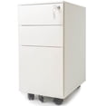thumbnail image 1 of Armoire de Rangement à 3 Tiroirs en Blanc, 1 of 5