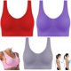thumbnail image 1 of Cozycurve Sujetador sin costuras, sujetadores deportivos suaves y cómodos antiflacidez para mujer, sujetador push up que suaviza la espalda, 1 of 6