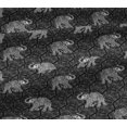 thumbnail image 5 of oneOone Viscose Jersey Fabric Elephant Block Print Fabric By Yard 60 Inch Wide, 5 of 5