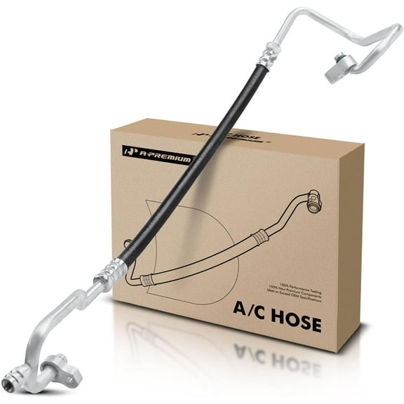 A-Premium A/C Discharge Line Hose Assembly Compatible with Hyundai Elantra 2017-2018 1.4L, Compressor to Condenser
