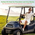 thumbnail image 2 of 10L0L Golf Cart Windshield for Club Car Precedent 2004-up,Clear Folding Down Windscreen, 2 of 8