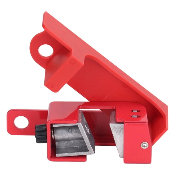 Bloqueo De Disyuntor, aleación De Aluminio, Mano De Obra Fina, Mordida Apretada Y Resistente, Fácil De Usar, Bloqueo De Disyuntor Que Ahorra Esfuerzo Para De 8 Mm A 16 Mm