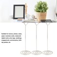 thumbnail image 3 of 15PCS Numéro de Table Titulaire, 22cm de Haut en Forme de Coeur Place Carte Titulaire Table Photo Titulaire Fil Photo Titulaire Clips, Photo Note Note Photo Support pour Centres de Table, Mariage, 3 of 7