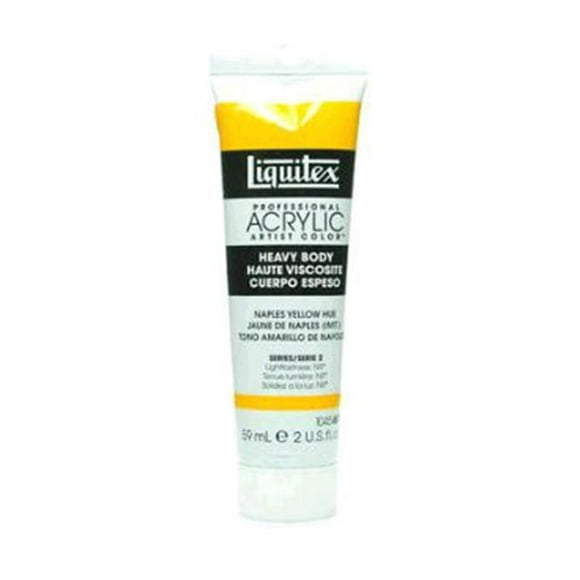 Liquitex 1045601 2Oz Colorant Corporel Lourd - Teinte Jaune Naples