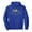 Blue, variant on Lake Louise Alberta Mountains Pullover Hoodie XL