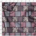 thumbnail image 4 of Soimoi Cotton Poplin Purple Fabric By the Yard - 42 Inch Wide - Patchwork Patchwork Theme Geometric Material - Artistic and Modern Patterns for Various Uses Printed Fabric, 4 of 6