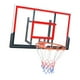 thumbnail image 1 of Aro de baloncesto de pared y tablero de repuesto para colgar, portería de baloncesto, aro de baloncesto para parques al aire libre, casas y patios 112 cm x 75 cm, 1 of 8