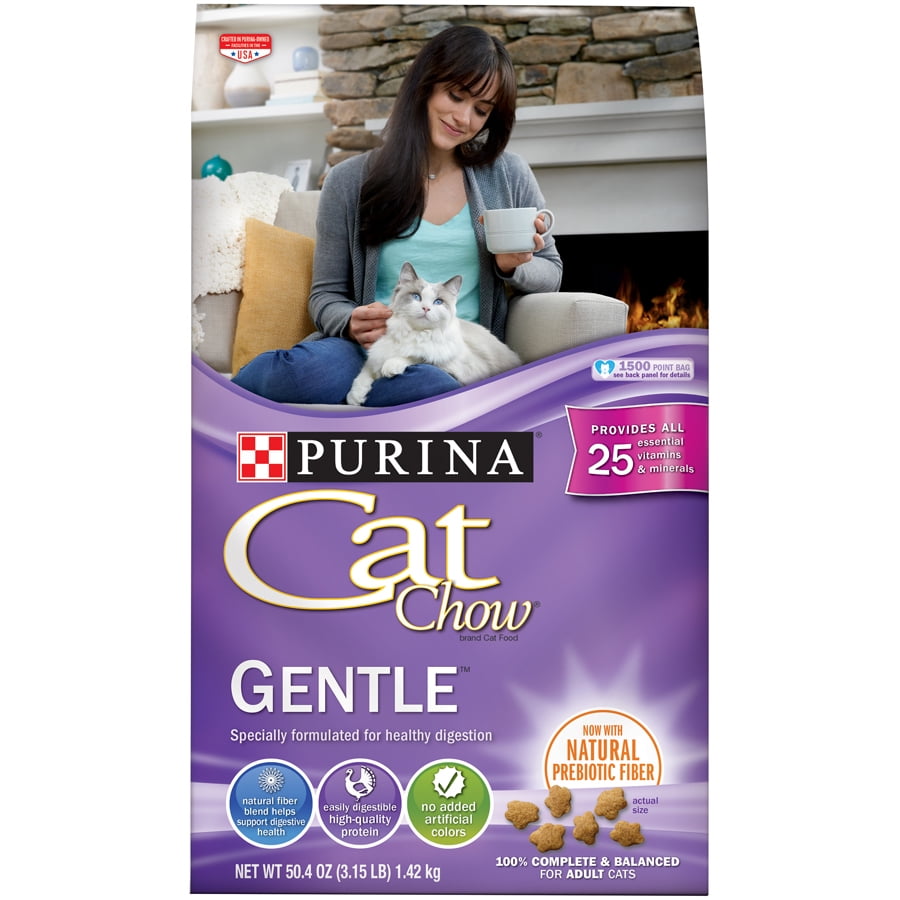 cat chow gentle dry cat food