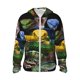 thumbnail image 1 of Fotbe Colorful Viper Snake Chaqueta con Protección Solar UPF 50+ para Hombre y Mujer, Camisa con Capucha y Bolsillos-3X-Large, 1 of 7