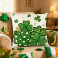 thumbnail image 3 of Tarmeek St Patricks Day Pillow Covers 18x18, Pillow Covers St Patricks Day Decor Cushion Case, Removable Protector for Sofa Couch Bed, Throw Pillow Covers Home St Patricks Day Decorations, 3 of 7