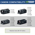 thumbnail image 2 of Wasabi Power Battery for Canon BP-727 and Canon VIXIA HF M50, M52, M500, HF R30, R32, R300, HF R40, R42, R400, R50, R52, R500, R60, R62, R600, R70, R72, R700, R80, R82, R800, and Canon video cameras., 2 of 4