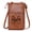 Brown, variant on Premium Women Ladies Messenger Abstract Print Ladies Messenger Phone Holder Friend Gift