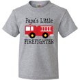 thumbnail image 3 of Inktastic Papa's Little Firefighter Youth T-Shirt, 3 of 5