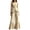 Khaki, variant on Womens Solid Color Sleeveless V Neck Ruffle Peplum Jumpsuit Front Button Detail Ruffle Hem Flared Wide Leg Linen Blend Relaxed Fit Full Length Casual One Piece Outfit
