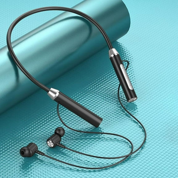 Bluetooth Neckband Headphones Wireless Earphones with Headsets, Sports_Water-prÃ³of Earphones with Durability, Noise Cancelling with Mic for Gym 24H  Playtime