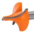 thumbnail image 1 of Rounding router bit, 8 mm shank, adjustable, for woodworking, for baseboards 8 x 31, 1 of 1