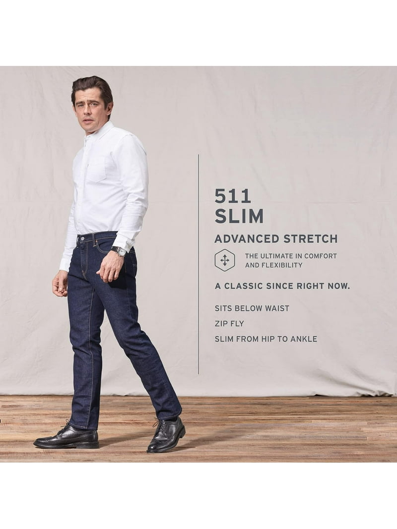 Levi's Deep Mens 32X32 Slim-Fit Low-Rise Stretch Jeans - Walmart.com