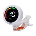 thumbnail image 1 of Guitar Violin Banjo Tuner Clip On Chromatic Tuner LCD Display Rechargeable, 1 of 8