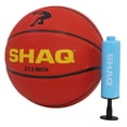 thumbnail image 5 of SHAQ Youth Basketball 27.5" Size 5 with Mini Pump Basketball Size 5 Kids Basketball Outdoor Indoor Basketball Shaq Youth Basketball Equipment, 5 of 7