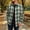 A_Green#36, variant on Yteetum Men's Button Down Shirts Oversized Long Sleeve Flannel Brushed Plaid Shirt Men Fall Casual Checkered Loose Comfy Lapel Collared T Shirts