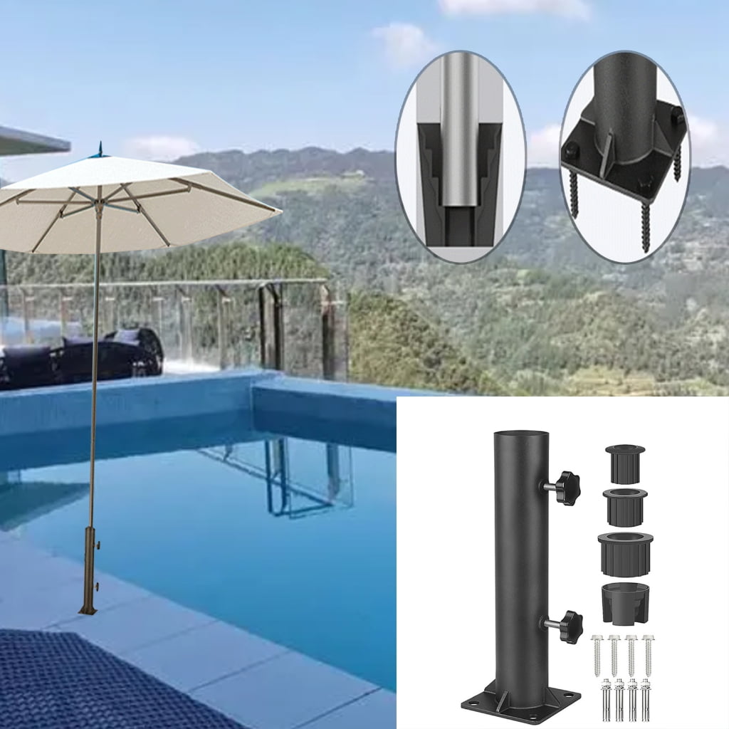 Patio Umbrella Stand Base for Outdoor Table Dock Pontoons Deck Garden Supplies