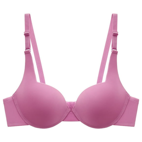Abomasnow Women's Seamless Wireless Push Up Bralettes with Lift and Support No Underwire Full Coverage Everyday Bra Comfort Lightly Lined T Shirt Bras