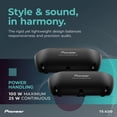 thumbnail image 4 of Altavoces para coche Pioneer TS-X210, montaje en superficie de 3 vías, 100 W (par), 4 of 6
