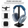 thumbnail image 4 of Audífonos con soporte antideslizantes para juegos para todos los audífonos negros, 4 of 5