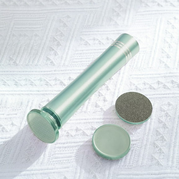 Hxlamzoo Electric Callus Remover Foot File with 3 Replaceable Heads, USB Rechargeable Pedicure Tool for Home Use (Green)