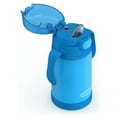 thumbnail image 3 of Thermos Biberon à Paille en Acier Inoxydable Isolé sous Vide 10 Oz, Bleu, 3 of 5