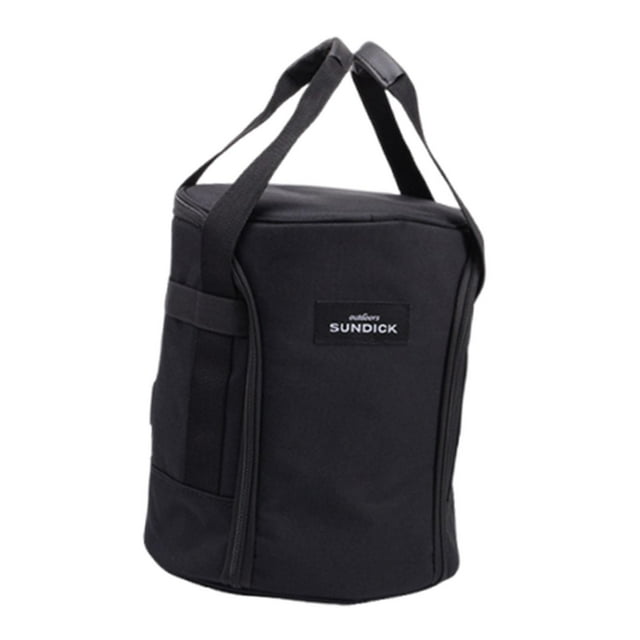 Quzzie Pochette de Rangement pour Chauffage de Camping, Support de Chauffage de Table, Étui de Transport, Contenant de Réchaud Portable Multifonction, Sac pour Réchaud Chauffant, Durable, Double Fermeture Éclair, Sac de Voyage Extérieur, Convient pour Noir