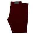thumbnail image 3 of Alta Men Designer Fashion Slim Skinny Fit Stretch Denim Jeans Pants - Maroon - Size 38, 3 of 8