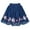 Blue 3, variant on Girls Skirt Blue Heart Sequins Sparkling Tutu Dancing 2-3 Years