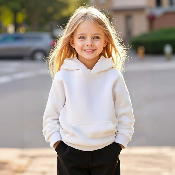 Kids Boys Hoodies White Hoodies Lightweight Long Sleeve Hoodies Warm Fall Winter Clothes 3T Boy Clothes