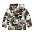 thumbnail image 5 of Coerni Kids Boys' Hooded Cartoon Dinosaur Jacket Windbreaker Outerwear Jackets Cute Sweatshirts Zipper Poncho Tops Streetwear, 5 of 9