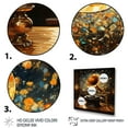 thumbnail image 3 of Designart "Gold Black Phonographs Vintage Resonance painting" Music Floater Framed Wall Decor, 3 of 7