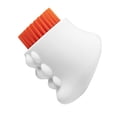 thumbnail image 1 of Billuyoard Cepillo de lavandería Cepillo de limpieza de zapatos de silicona de plástico 3 lados Herramienta de limpieza de ropa para el hogar Suministros de limpieza para el hogar Blanco Billuyoard HA003244-01, 1 of 1