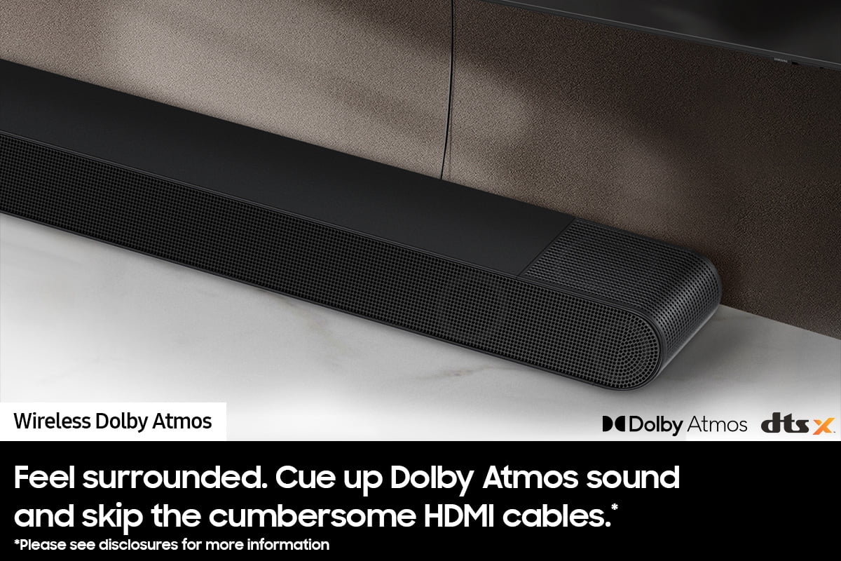 SAMSUNG HW-S801B/ZA 3.1.2ch Soundbar w/ Wireless Dolby Atmos/DTS:X