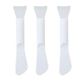 thumbnail image 4 of Cepillo de doble cabezal para mascarillas, 3 unidades, de silicona suave, lavable, diseño ergonómico, aplicador para esteticistas y mujeres., 4 of 14