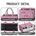 thumbnail image 4 of Large Capacity Tote Bag,Pink Breast Cancer and Love Handbag Fashion Luxury Tote Bag,15.7"x13"x 5.1" Inches,Laptop Compatible, 4 of 6