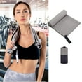 thumbnail image 2 of Microfibre Travel Towel Quick Dry Strong Absorbent Sports Towel Light Weight Gym Towel for Swimming Camping Hiking Beach, 2 of 9