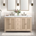 thumbnail image 4 of Alaterre Furniture Lucca 60 Inch Bathroom Vanity Double Sink - Cabinet Only, 4 of 11