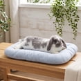 thumbnail image 5 of Pet Bed Mat, Dog Cat Sleeping Pad, Soft Fuzzy Cozy Pet Cushion for Crate Kennel Sofa Floor, Polyester Breathable Pet Mattress for Small Medium Large Animals, All-Season Indoor Use,Machine Washable, 5 of 7