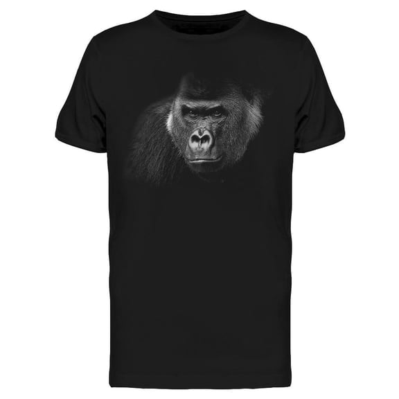Portrait Of Angry Gorilla Tee Men's -Image by Shutterstock
